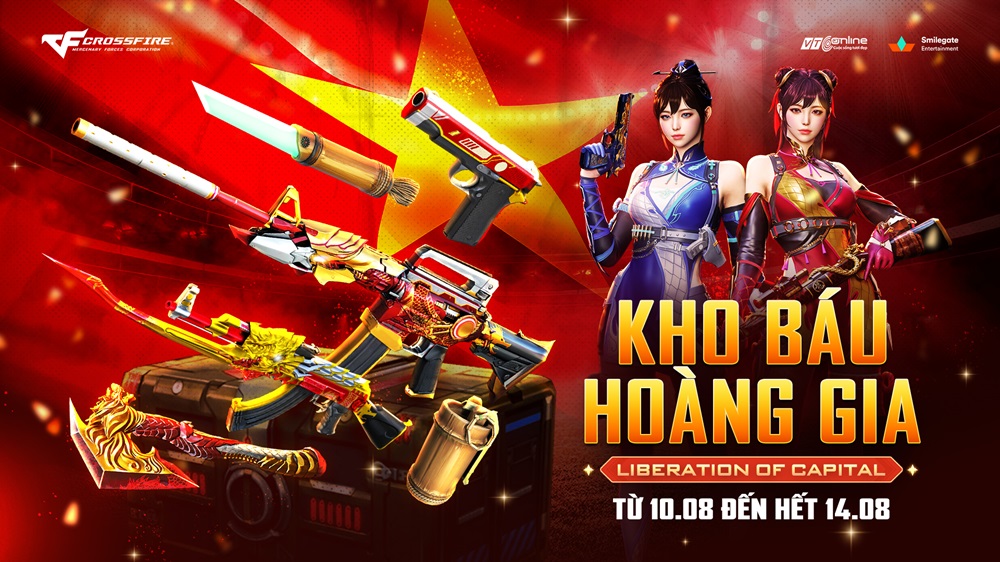 KHO BÁU HOÀNG GIA SAPPHIRE: LIBERATION OF CAPITAL TRỞ LẠI  MỞ BÁN QCMM TÙY CHỌN & QCMM GP FALL ARMY C CHÀO MỪNG 70 NĂM GIẢI PHÓNG THỦ ĐÔ 10/10